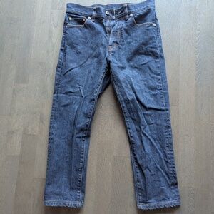 Muji Navy Jeans Small Short